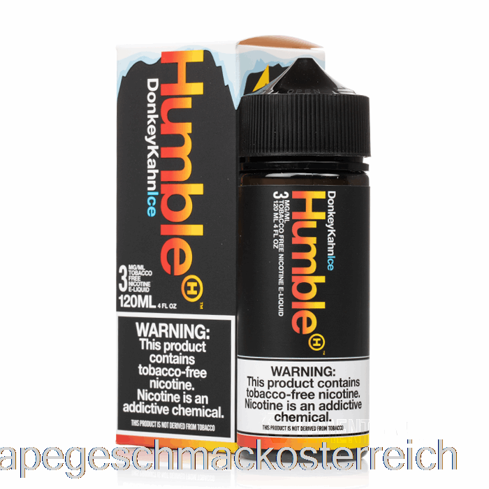 Ice Donkey Kahn – Humble Juice Co. - 120 Ml 3 Mg Vape-Geschmack